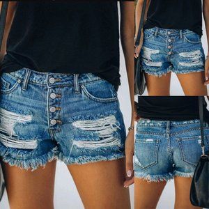 NWOT Blue Denim Shorts